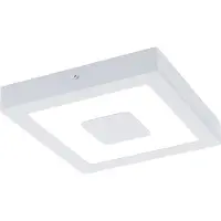 Eglo Plafonnier d'extérieur à LED Iphias 22,5 x 22,5cm blanc