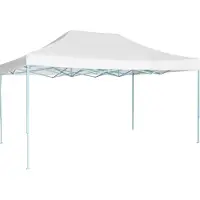 Prolenta Maison Exclusive - Tentes de fête, ensemble de 13 pièces, blanches avec cadre bleu, en tissu Oxford