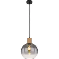 Globo Lighting Lampe à suspendre métal noir mat, 1x E27