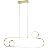 Toolight Lampe Suspendue Led APP809-CP Gold