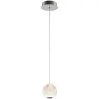 ITALUX Rosario LED lampe suspendue classique chromée PND-12220121-1A-CR