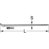 Ks Tools BRONZEplus Pied-de-biche