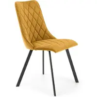 Halmar Chaise de salle à manger moderne rembourrée K-450