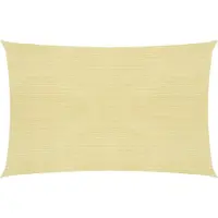 The Living Store Store 160 g/m² Beige 3,5x4,5 m HDPE