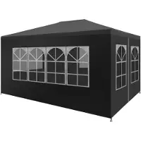 vidaXL Meubles Tente de réception 3x4 m Anthracite - Pavillon pliable 45100