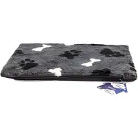 Holland Animal Care Let's Sleep Fluffy Floor Plüschkissen L Anthrazit