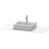 Duravit Console XSQUARE avec découpe 16x800x550mm blanc ma