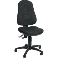 Topstar Chaise de bureau avec contact permanent anthracite 420-550mm sans dossier Trgf.110kg
