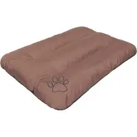 HOBBYDOG Coussin pour chien Matelas pour chien Lit pour chien Lit pour animal Coussin pour chien Lit pour chat - Eco - 115 x 80 cm [Taille : XXL] - Marron clair