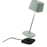 Zafferano Lampe De Table Led Rechargeable Et Dimmable Ofelia Pro Salvia