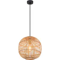 Globo Lampe boule en rotin Hildegard Ø 30 cm