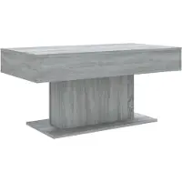 Syfax Table basse Sonoma gris 96x50x45 cm Bois d'ingénierie