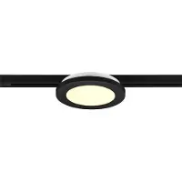TRIO Plafonnier Camillus noir mat