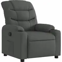 Sonstiges Fauteuil inclinable Gris foncé Tissu
