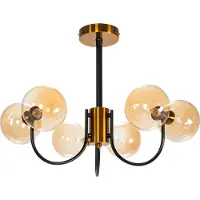 Toolight Lampe APP1120-6CP Gold