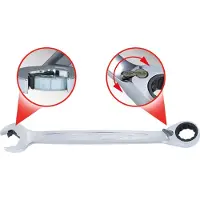 Ks Tools DUO GEARplus clé mixte à fourche, fonction cliquet 14mm, réversible ( 503.5914 )