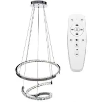 Toolight Lampe Suspendue Led APP773-2CP Light Grey