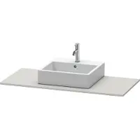 Duravit Console XSquare, 1 découpe, 800x16x550mm, XS060D00707