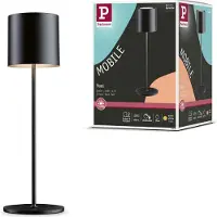 Paulmann Luminaires d'extérieur , Tuni, dimmable, Noir, Salon / séjour, Plastique, Moderne