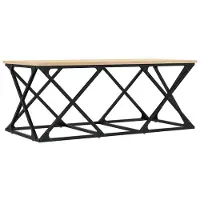Syfax Table basse chêne sonoma 100x49x40 cm bois d'ingénierie