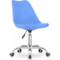 Leobert Chaise pivotante Valora ALBA - bleue | Chaises de bureau confortables et colorées