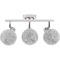 Toolight Lampe Suspendue APP672-3C Grey