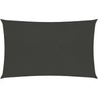 The Living Store Store 160 g/m² anthracite 3x4,5 m HDPE