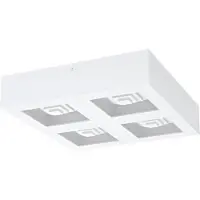 Eglo Spot de plafond Ferreros 4 compartiments blanc