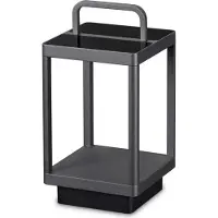 Ideal Lux Lampe de bureau Industrielle Stardust Aluminium Anthracite Led 3W 3000K H35Cm
