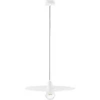 Faro Suspension blanche Plat 1 ampoule