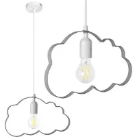 Toolight Lampe Suspendue Lh2077-2 Grey