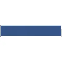 Syfax Auvent latéral rétractable de patio 117x600 cm Bleu