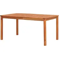 Prolenta Table de jardin exclusive, dimensions 150x90x74 cm, en bois massif d'acacia
