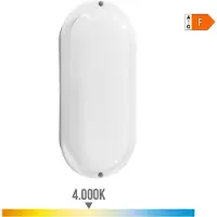 EDM Applique Led Ovale Capteur éclairage Led Intelligent Avec Détection De Mouvement -
