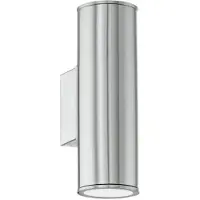 Eglo Applique murale d'extérieur LED Riga argent 94107