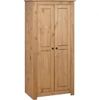 Syfax Garde-robe 80x50x171,5 cm Pin massif Assortiment Panama