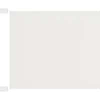 Syfax Auvent vertical Blanc 140x600 cm Tissu oxford
