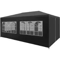 Syfax Tente de réception 3x6 m Anthracite