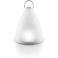 Eva Solo SunLight Bell, Lampe solaire, Lampe solaire, Lampe de table, Lampe de balcon, Verre givré/aluminium/plastique, Grand, 571328