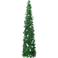 Prolenta Maison Exclusive - Sapin de Noël artificiel pop-up vert, 150 cm, en PET
