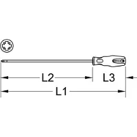 Ks Tools 159.1158 1591158 Phillips screwdriver PZ 3 DIN ISO 8764