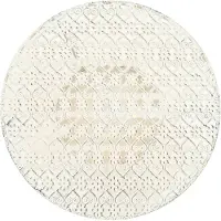 vidaXL Table de bistrot style vintage ronde en métal 40 x 70 cm blanche