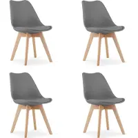 Leobert Chaise MARK Graphite x 4