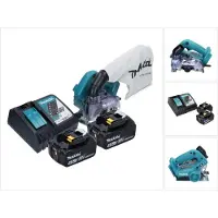 Makita DCC 500 RT Scie circulaire diamant sans fil 18 V - 125 mm - Brushless + 2x Batteries 5,0 Ah + Chargeur
