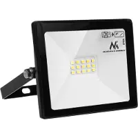 Macleans Projecteur à LED Projecteur IP65 étanche Projecteur d'éclairage extérieur Slim 800lm blanc neutre 4000K, 10W