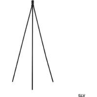 SLV Fenda E27 Tripod Lampadaire noir mat, sans abat-jour
