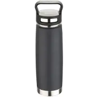 Bergner Bouteille thermos en acier inoxydable 0,5 l noir BG-37572-MBK