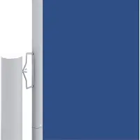Syfax Auvent latéral rétractable Bleu 160x1000 cm