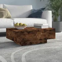 Prolenta Maison Exclusive - Table basse en chêne fumé 90x60x31 cm Matériau dérivé du bois