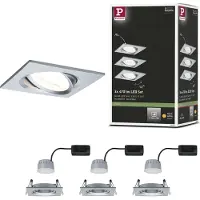 Paulmann LED encastré Nova set de base orientable